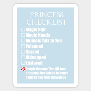 Princess Vanellope Checklist Magnet